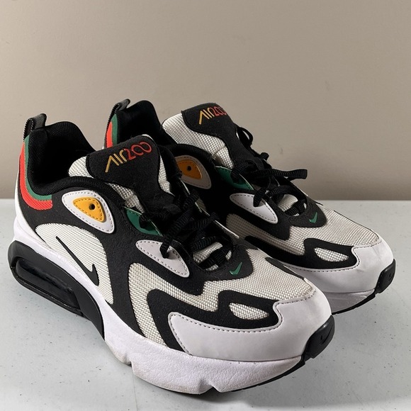 Nike Other - Nike Air Max 200 Rasta Bright Crimson GS Sneakers AT5627-100 Size 6Y